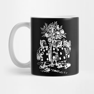 Alice in Wonderland (white) Mug